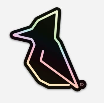 Jay - Holographic Sticker – I Love Birds Company