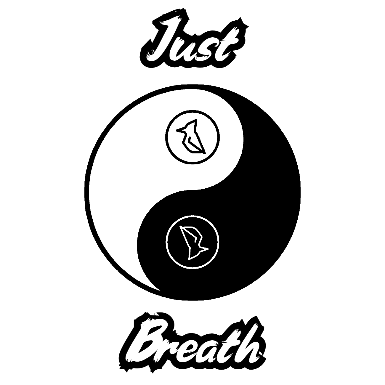 Unisex - Just Breathe - Yin Yang